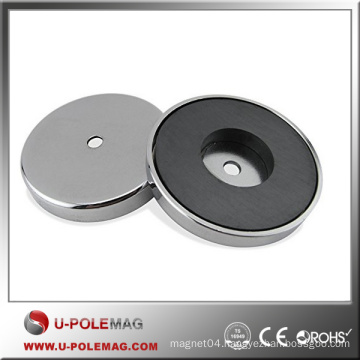 High quality magnetic assembly ferrite pot magnets